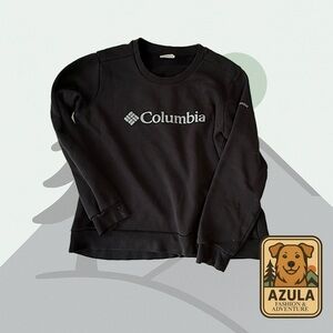 Columbia Black Crewneck Sweater